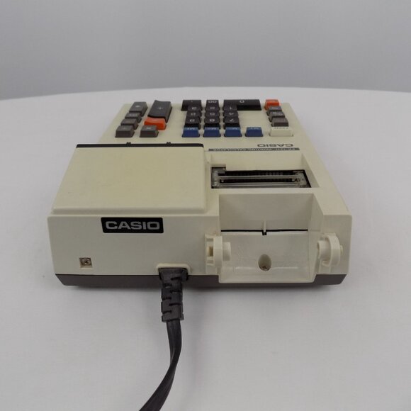 Casio FR-1211 Printing Calculator 10 Key Power Works Made in Japan PARTS - Picture 4 of 8